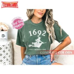 1962 They Missed One T-shirt, Retro Salem Massachusetts Halloween Shirt