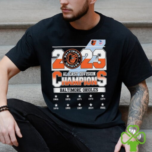 2023 AL East Division Champions Baltimore Orioles AL East T  Shirt