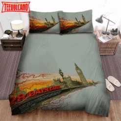 28 Days Later… Movie Big Ben Tower Photo Bed Sheets Duvet Cover Bedding Sets