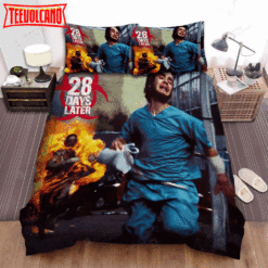 28 Days Later… Movie Fire Photo Bed Sheets Duvet Cover Bedding Sets