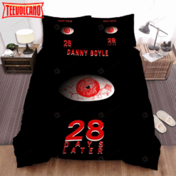 28 Days Later… Movie Red Eyes Photo Bed Sheets Duvet Cover Bedding Sets