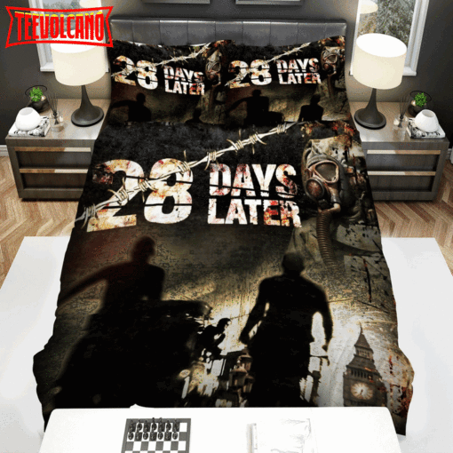 28 Days Later… Movie Run Photo Bed Sheets Duvet Cover Bedding Sets