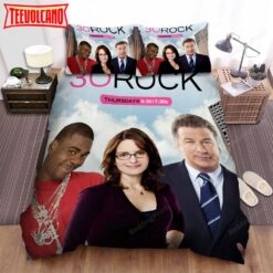 30 Rock (2006–2013) Movie Poster Ver 4 Duvet Cover Bedding Sets