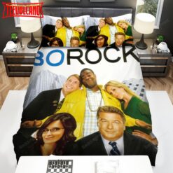 30 Rock (2006–2013) Movie Poster Ver 7 Duvet Cover Bedding Sets