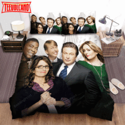 30 Rock (2006–2013) Season Four Movie Poster Duvet Cover Bedding Sets