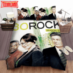 30 Rock (2006–2013) Season One Movie Poster Duvet Cover Bedding Sets