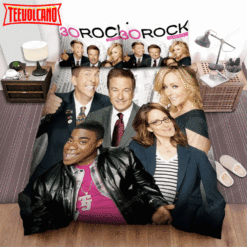 30 Rock (2006–2013) Season Six Movie Poster Duvet Cover Bedding Sets