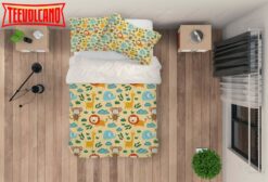 3d Cartoon Animals Bed Sheets Duvet Cover Bedding Set