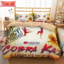 3d Cobra Kai Bedding Set Duvet Cover Set Bedroom