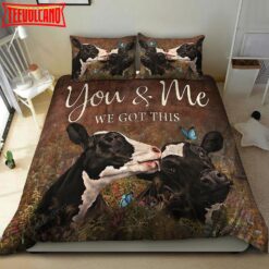 3D Cow You And Me We Got This Bed Sheets Duvet Cover Bedding Sets