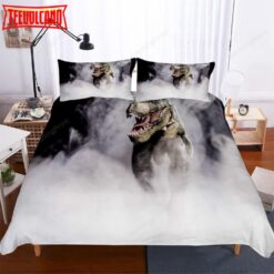 3d Digital Print Lost World Jurassic Park Big Dinosaur Patterns Bedding Set