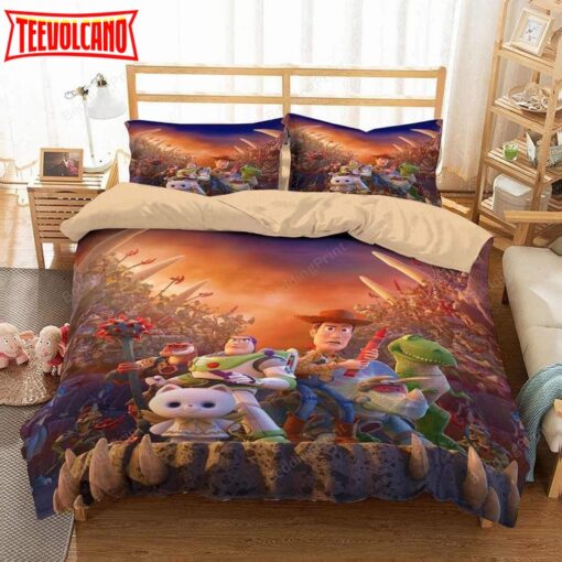 3d Disney Pixar Toy Story Bedding Set (Duvet Cover &amp Pillow Cases)