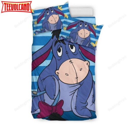 3d Eeyore Winnie The Pooh Disney Bedding Set Duvet Cover