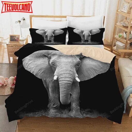 3D Elephant Bedding Duvet Cover Sets Design Elephant