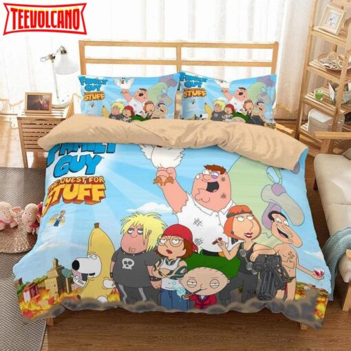 3d Family Guy Duvet Cover Bedding Set