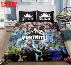 3D Fortnite Team Duvet Cover Bedding Set