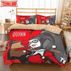 3d Harley Quinn Duvet Cover Bedding Set 3