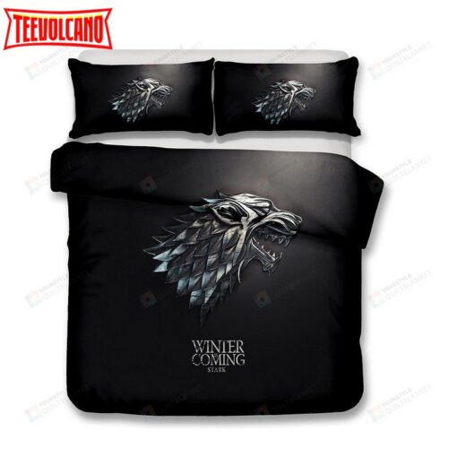 3d Hbo Song Of Ice And Fire Game Of Thrones Printed Bedding Sets House Stark