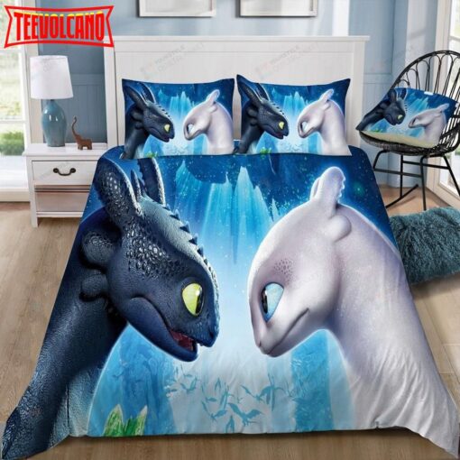 3d How To Train Your Dragon 3 Bedding Set Duvet Cover #3