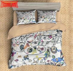 3D Led Zeppelin Duvet Cover Bedding Set