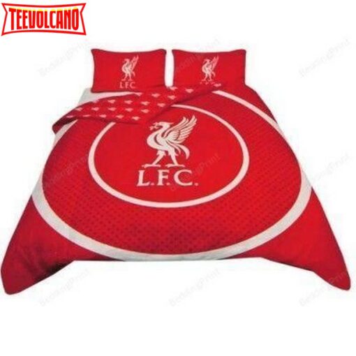 3d Liverpool Football Club Logo Soccer Bedding Set Duvet Cover