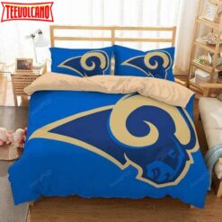 3d Los Angeles Rams Bedding Set Duvet Cover