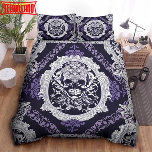 3d Mandala Victorian Skull Bed Sheets Duvet Cover Bedding Sets