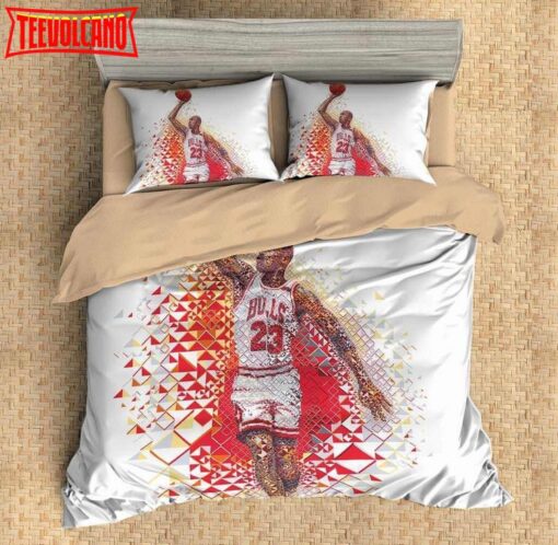 3D Michael Jordan Duvet Cover Bedding Set