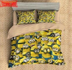 3d Minions Duvet Cover Bedding Set