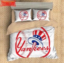 3d New York Yankees Duvet Cover Bedding Set