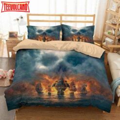 3d Pirate Ship Bedding Set Duvet Cover