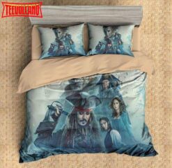 3d Pirates Of The Caribbean Bedding Set (Duvet Cover &amp Pillow Cases)