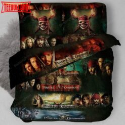 3d Pirates Of The Caribbean Series Season Bedding Set