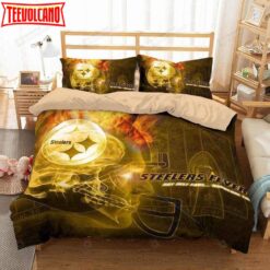 3d Pittsburgh Steelers Duvet Cover Bedding Set 2