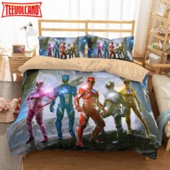 3d Power Rangers Bedding Set Duvet Cover Set Bedroom