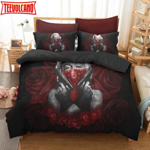 3D Samurai Monroe Bedding Set