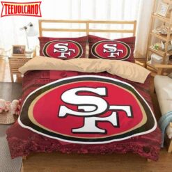 3d San Francisco 49ers Duvet Cover Bedding Set