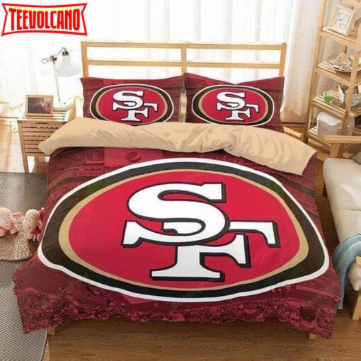 3d San Francisco 49ers Duvet Cover Bedding Set