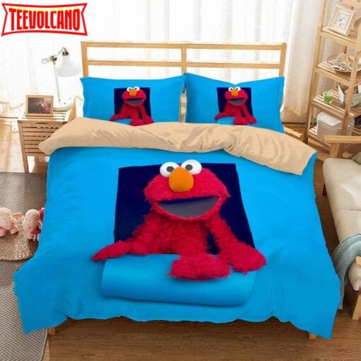 3d Sesame Street Duvet Cover Bedding Set