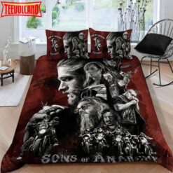 3d Sons Of Anarchy Duvet Cover Bedding Set