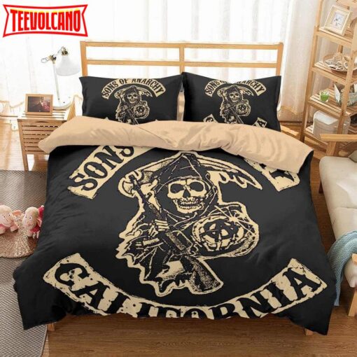 3D Sons Of Anarchy Duvet Cover Bedding Set