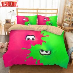 3d Splatoon 2 Duvet Cover Bedding Set