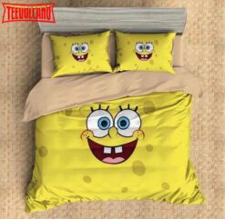 3d Spongebob Squarepants Duvet Cover Bedding Set 3