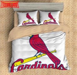 3d St. Louis Cardinals Duvet Cover Bedding Set