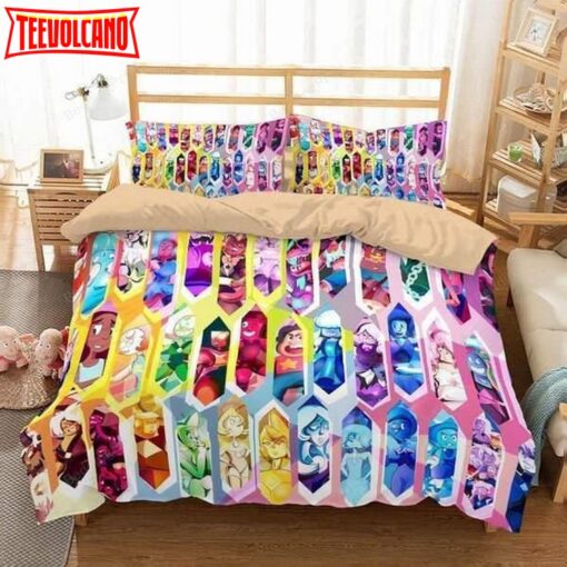 3d Steven Universe Animation Bedding Set (Duvet Cover &amp Pillow Cases)