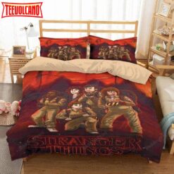 3d Stranger Things Duvet Cover Bedding Set 3