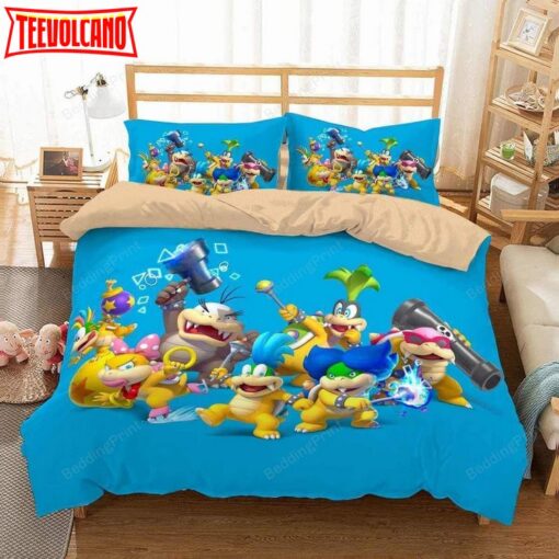 3d Super Mario Wii U Duvet Cover Bedding Set