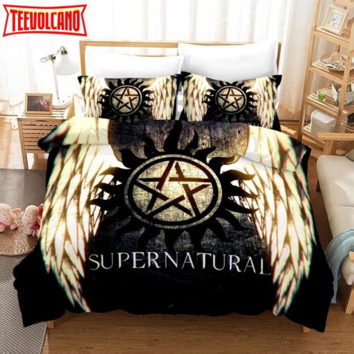 3D Supernatural American Dark Fantasy TV Series Bedding Set