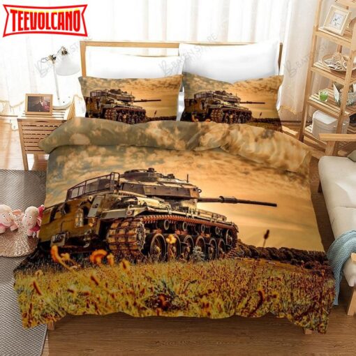 3d Tank Bed Sheets Duvet Cover Bedding Set