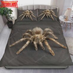 3D Tarantula Spider Gray Bed Sheets Duvet Cover Bedding Sets